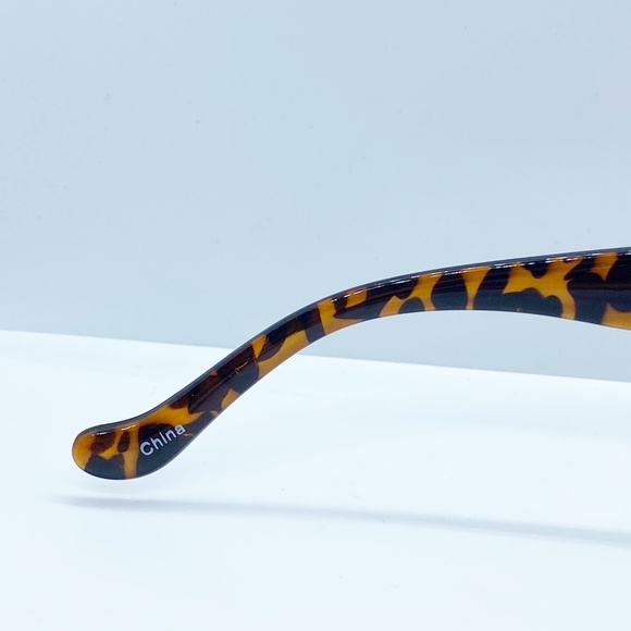 Sunglasses Tortoise Shell Retro Style Round New - Picture 8 of 11